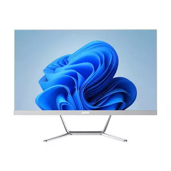 Моноблок Acer Hummingbird A24 All-In-One, 23,8", 32Гб/1Тб, i7-12700, UHD 770, серебристый