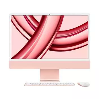 Моноблок Apple iMac 24'' М3 (2023), 8 CPU/10 GPU, 8ГБ/2 ТБ, Gigabit Ethernet, Pink, английская клавиатура