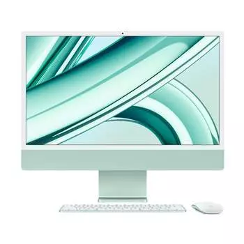 Моноблок Apple iMac 24'' М3 (2023), 8 CPU/10 GPU, 16ГБ/2 ТБ, Gigabit Ethernet, Green, английская клавиатура
