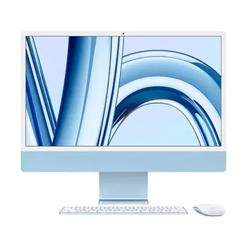 Моноблок Apple iMac 24'' М3 (2023), 8 CPU/10 GPU, 24ГБ/1 ТБ, No Ethernet, Blue, английская клавиатура