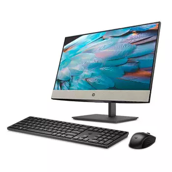 Моноблок HP Zhan 99, 23.8", 16Гб/512Гб, Core i3-12100, UHD Graphics, черный/серый, английская клавиатура