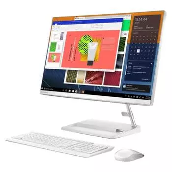 Моноблок Lenovo IdeaCentre AIO 3, 23.8 Сенсорный, 8Гб/512Гб, i5-1135G7, MX450, белый, английская/арабская клавиатура