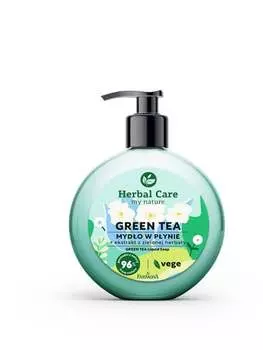 Моя природа жидкое мыло Зеленый чай HERBAL CARE, Farmona