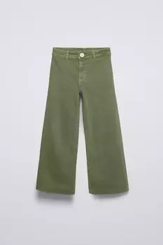 Морские джинсы ZARA, хаки
