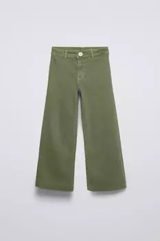 Морские джинсы ZARA, хаки
