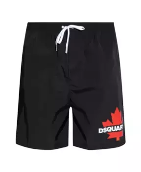Морские шорты Dsquared2, черный