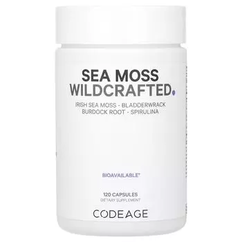 Морской мох, Wildcrafted, 120 капсул Codeage