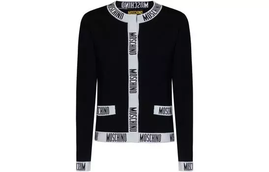 MOSCHINO Джемпер женский черный