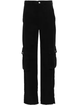 MOSCHINO JEANS прямые брюки карго, черный