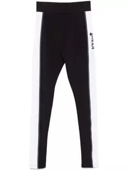 Moschino легинсы с логотипом