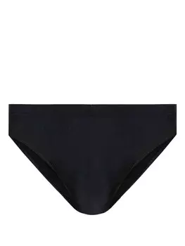 Moschino плавки с логотипом, черный