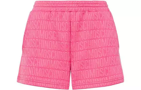 MOSCHINO Повседневные шорты женские розовые