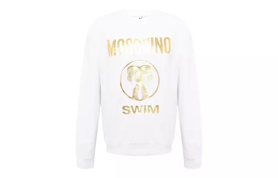 MOSCHINO Свитшот унисекс белые