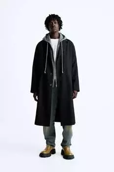 Мощные ботинки челси ZARA, коричневый