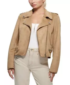 Мотоциклетная куртка monica из искусственной кожи GUESS, мульти