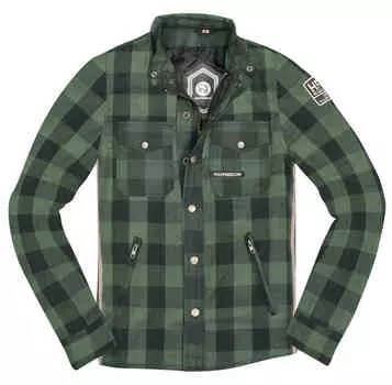 Мотоциклетная текстильная куртка Lumberjack HolyFreedom, зеленый