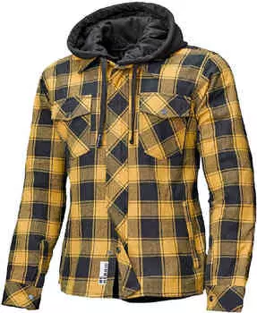 Мотоциклетная текстильная куртка Lumberjack II Held, черный желтый