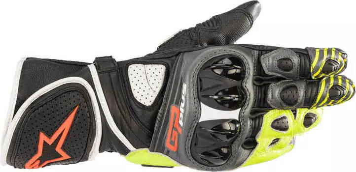 Мотоциклетные перчатки GP Plus R V2 Alpinestars, черный/серый/красный
