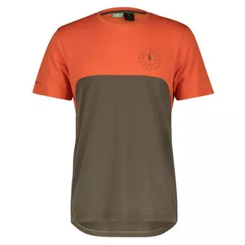 Мотоджерси с коротким рукавом Scott Trail Flow Dri, оранжевый