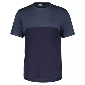 Мотоджерси с коротким рукавом Scott Trail Flow Dri, синий