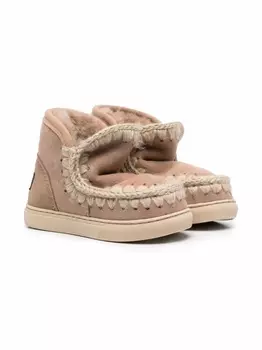 Mou Kids угги Eskimo, коричневый
