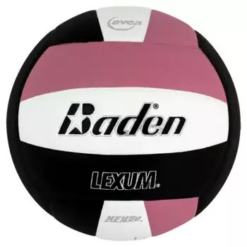 Мяч для волейбола Baden Lexum из микрофибры, розовый/черный/белый