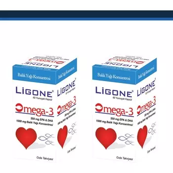 Мягкие капсулы Newdrog Ligone Omega-3, 2 шт