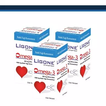 Мягкие капсулы Newdrog Ligone Omega-3, 3 шт