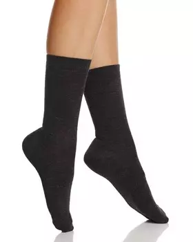 Мягкие носки Falke из шерсти мериноса, серый
