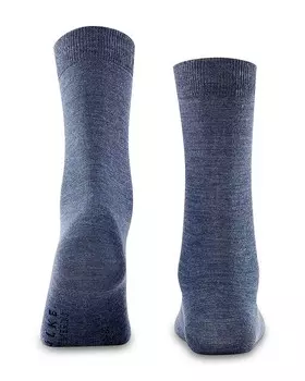 Мягкие носки Falke из шерсти мериноса, синий