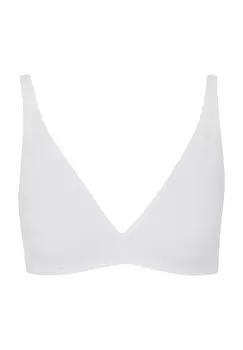 Мягкий бюстгальтер Natural Comfort треугольной формы, женский CALIDA, белый