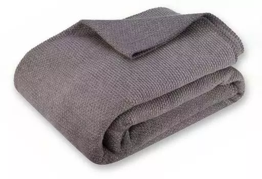 Мягкий плед Pure бежевого цвета (150х200см) BOHORIA