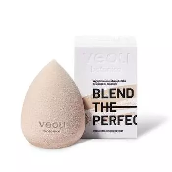 Мягкий спонж для нанесения макияжа. Blend The Perfection —, VEOLI BOTANICA