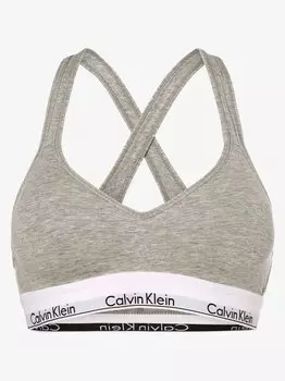 Мягкое бюстье Calvin Klein, серый