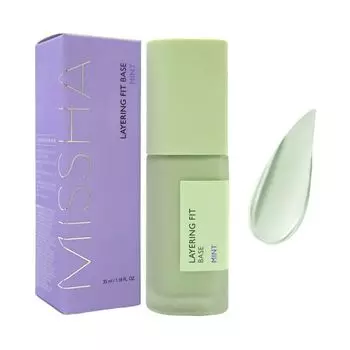 Мятная основа под макияж с эффектом наслаивания Missha, 35 мл