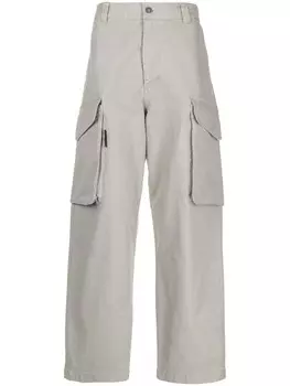 MSGM брюки карго, зеленый