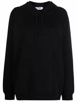 MSGM худи с кулиской, черный