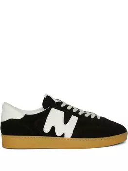 MSGM кеды на шнуровке, черный