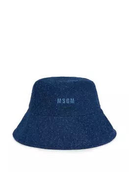 MSGM панама Bookish, синий