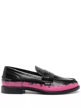MSGM пенни-лоферы, черный