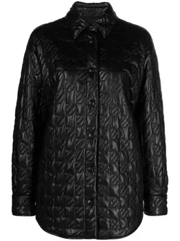 MSGM стеганая куртка, черный