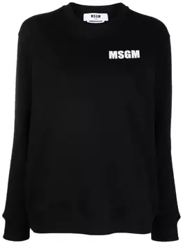 MSGM толстовка с логотипом, черный