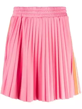 MSGM юбка мини со складками, розовый