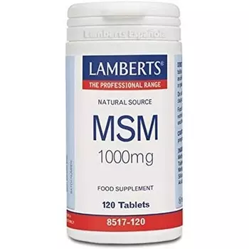 Мсм 1000мг 120 капсул, Lamberts