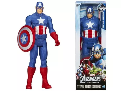 Мстители, фигурка Капитана Америки, A4809 Hasbro