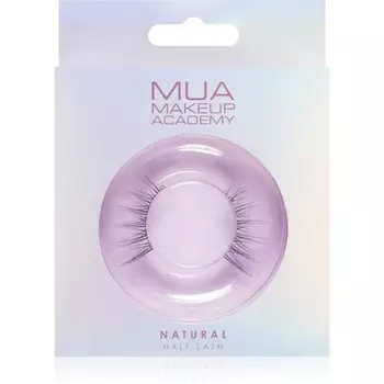 MUA Makeup Academy Натуральные накладные ресницы Half Lash — 2 ресницы