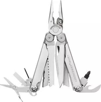 Мультиинструмент Wave Plus Leatherman, серый