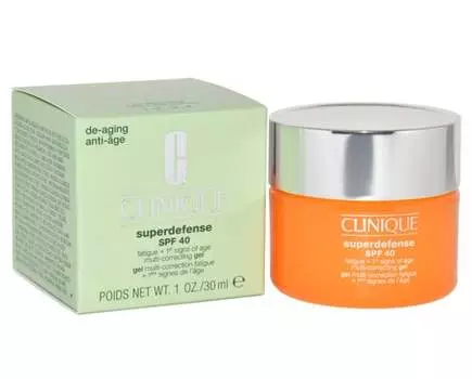 Мультикорректирующий гель 30 мл Clinique Superdefense Spf 40