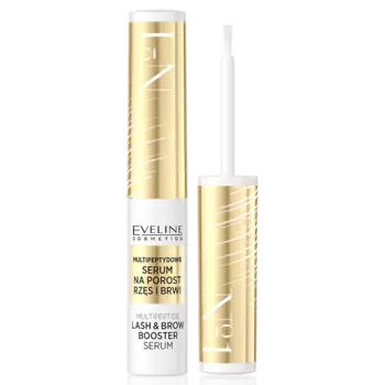 Мультипептидная сыворотка для роста ресниц и бровей Eveline Cosmetics, 4 мл