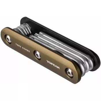Мультитул Topeak Torx Combo, серебристый / серебристый / черный